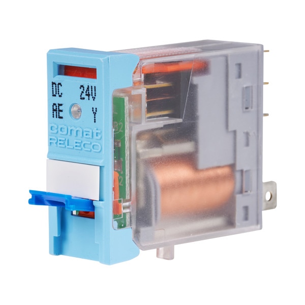 front-side view of the relco relay